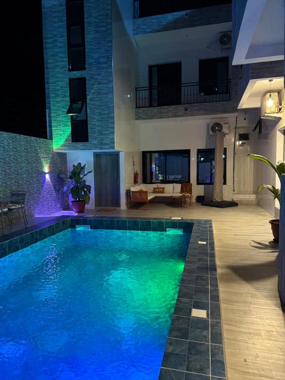 Πισίνα στο ή κοντά στο VillAïda