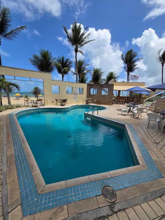 Πισίνα στο ή κοντά στο Flat Ceaser Towers a Beira Mar