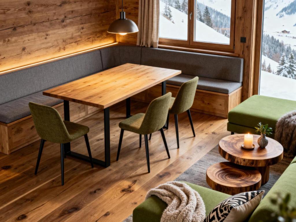 Χώρος καθιστικού στο Apartments Waldinger Top 4