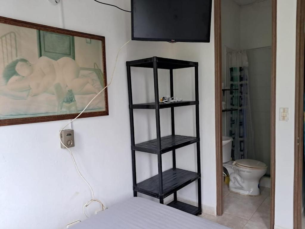 Vannituba majutusasutuses Casa Mediterránea en Carmen de Apicalá - Jacuzzi