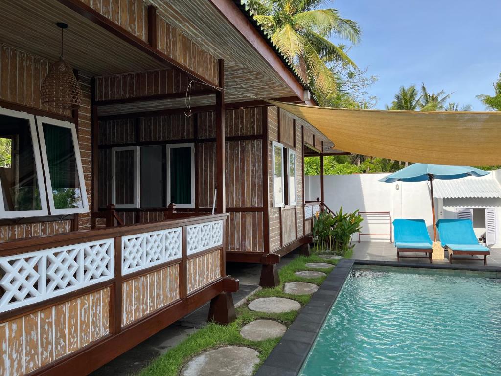 Bazén v ubytování Little Lodge Villa nebo v jeho okolí