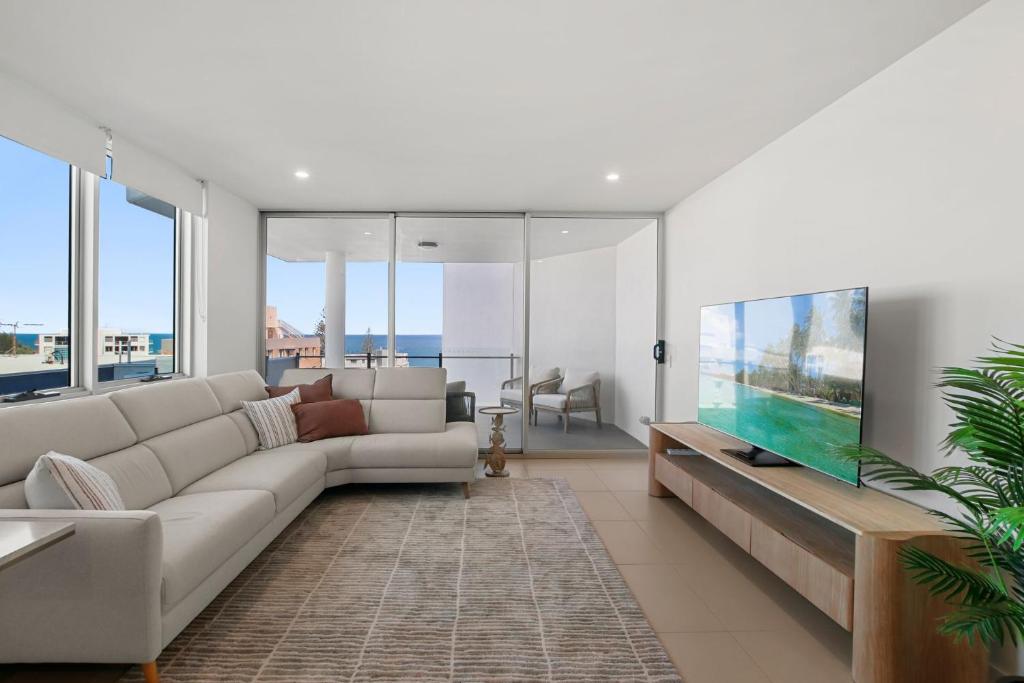 Χώρος καθιστικού στο Aquaview Unit 302, 29 Canberra Tce, Kings Beach