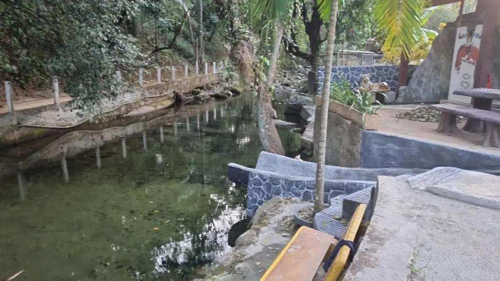 Θέα στο ποτάμι κοντά σε αυτή η παραθεριστική κατοικία