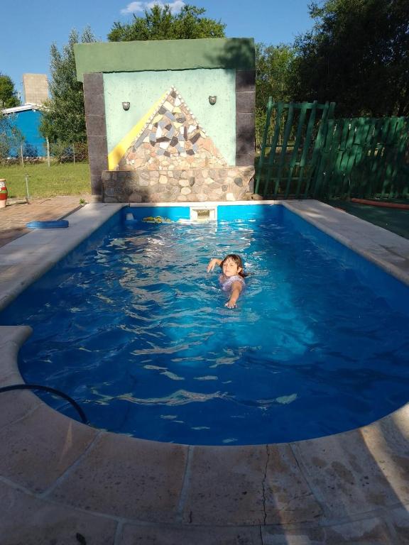 Swimmingpoolen hos eller tæt på Casa lo de norma