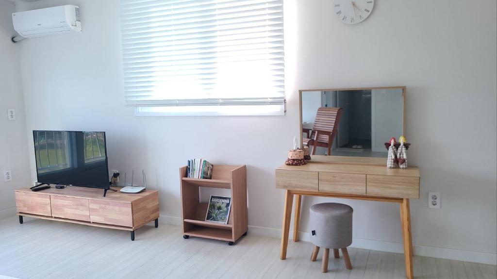 TV/trung tâm giải trí tại Antonio's Farm