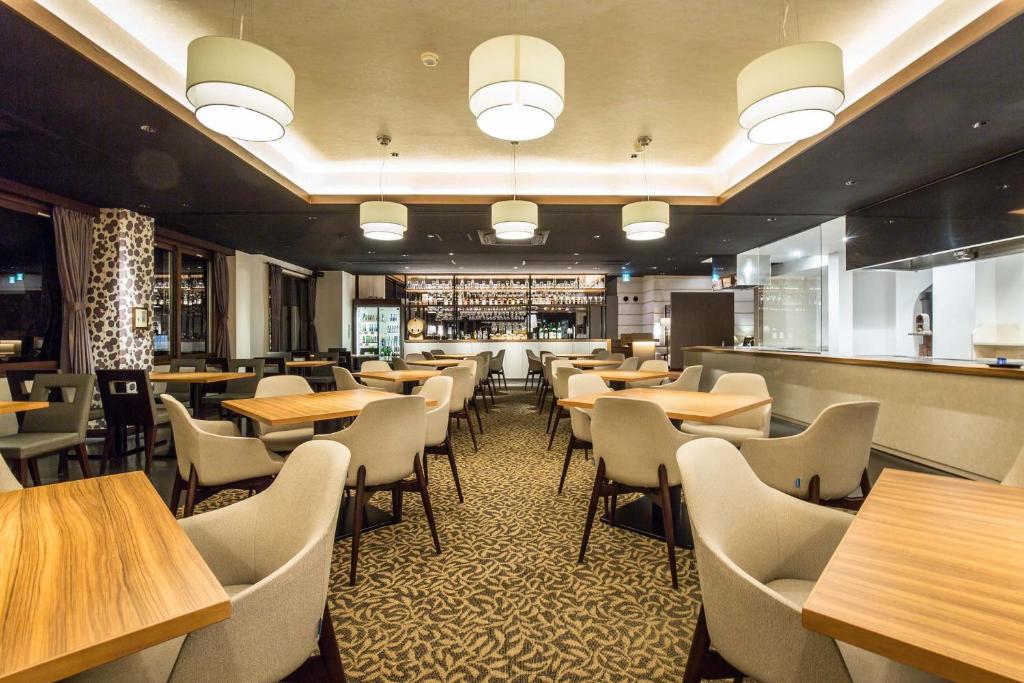 Restaurace v ubytování Hotel Goryukan