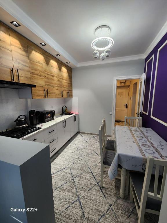 Nhà bếp/bếp nhỏ tại Tashkent International Aeroport