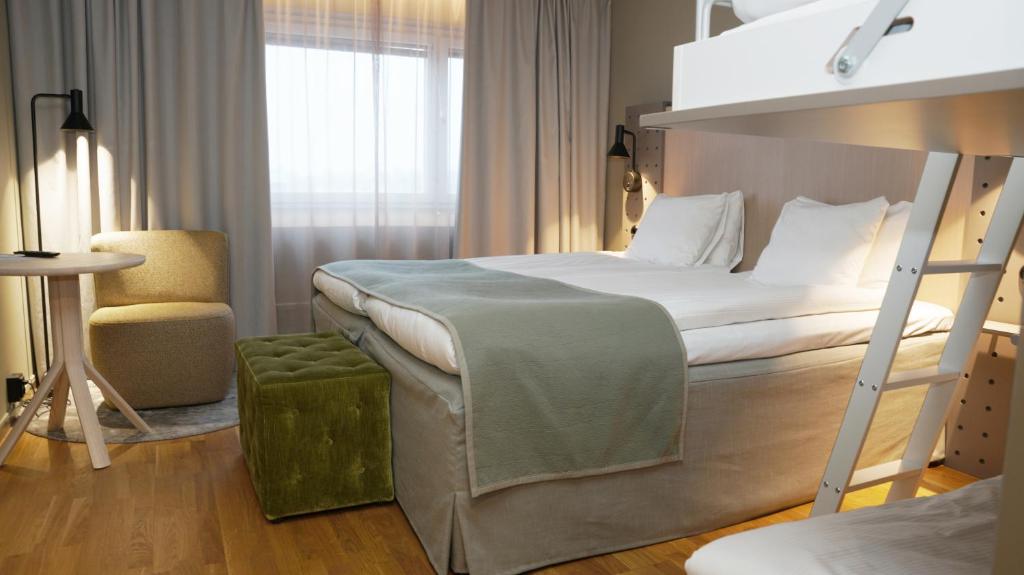 Ένα ή περισσότερα κρεβάτια σε δωμάτιο στο Quality Hotel Sundsvall