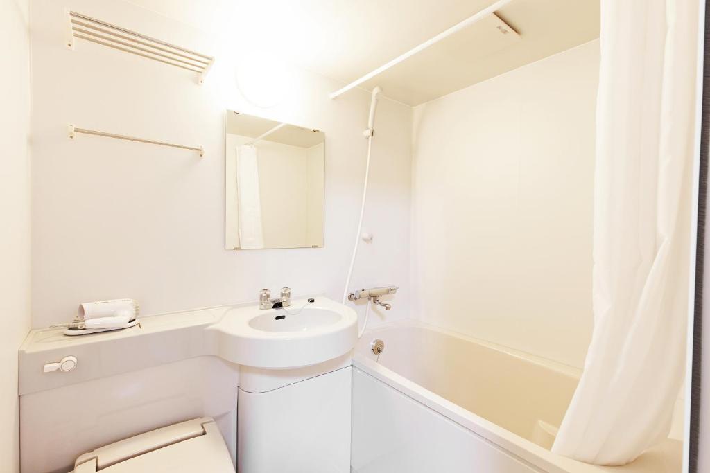 Koupelna v ubytování Hotel Wakamatsu Excel