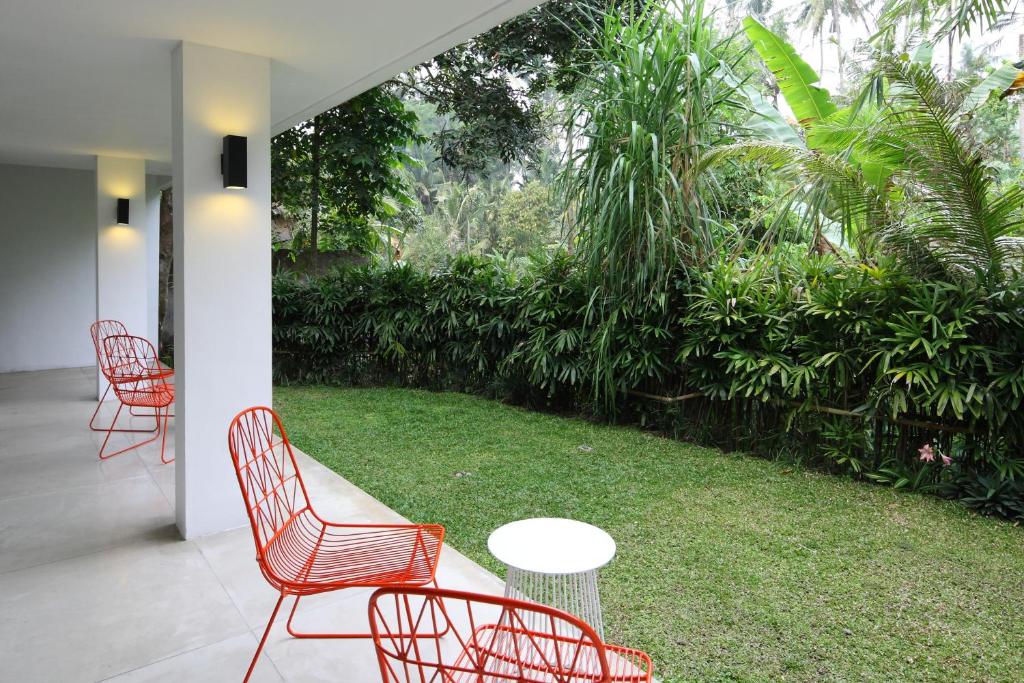 Zahrada ubytování Aria Villas Ubud