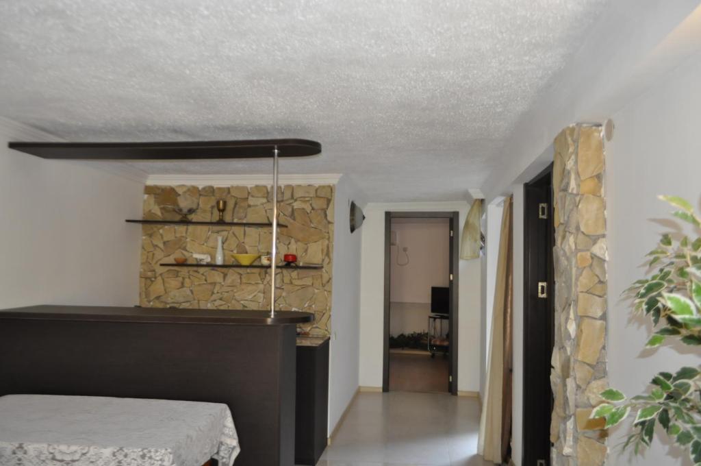 Postel nebo postele na pokoji v ubytování Guest House Mtskheta