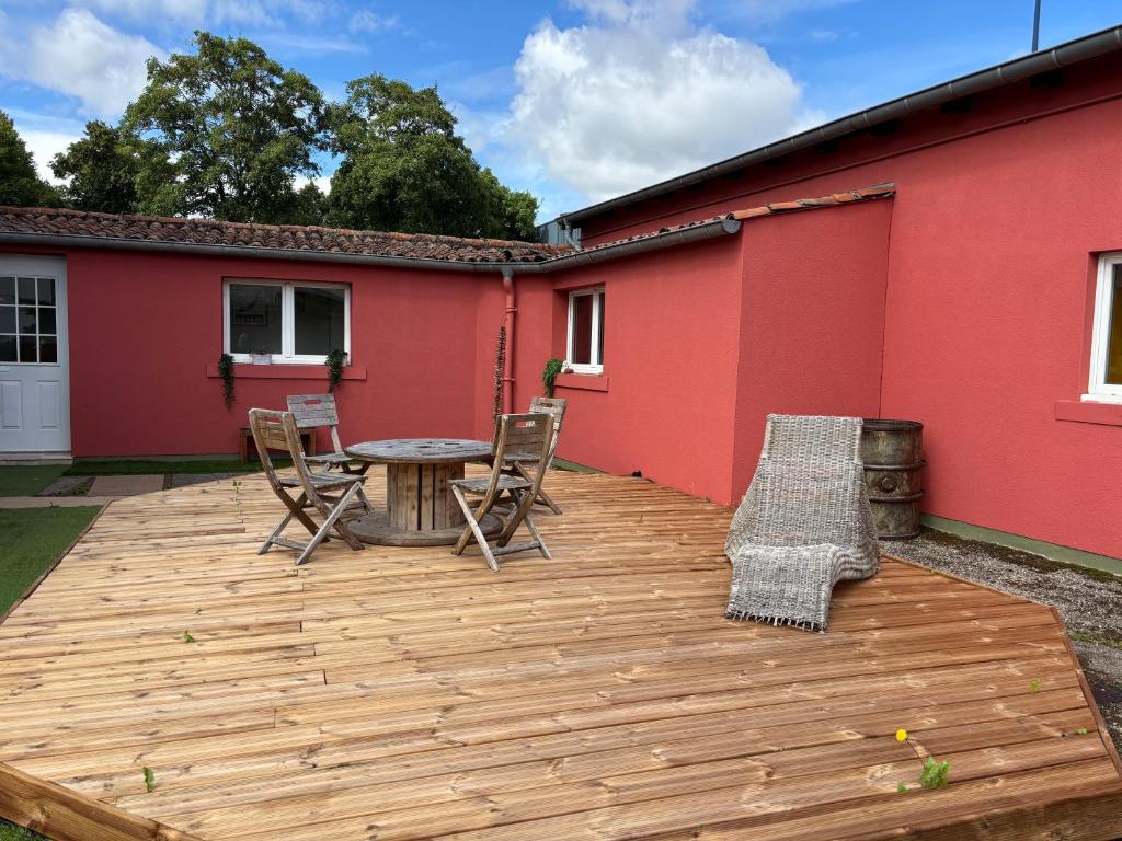 Budova, kde se prázdninový dům nachází