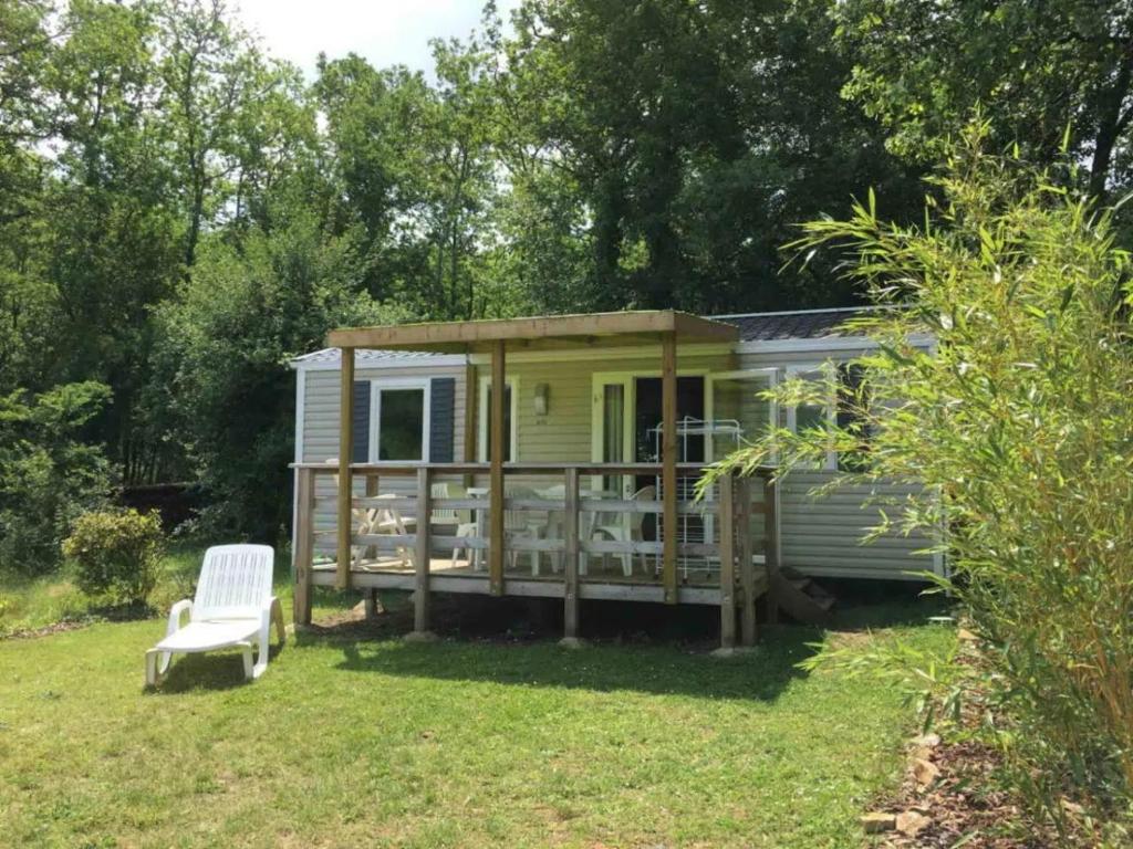 Κήπος έξω από το Mobilhome Ibiza climatisé 48