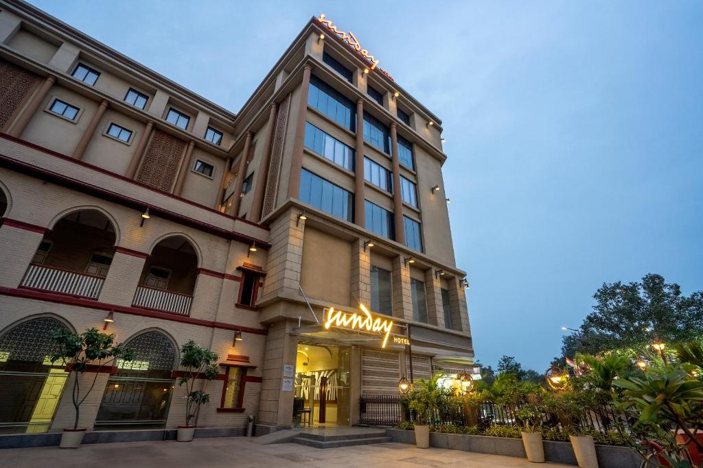 Budova, kde se hotel nachází