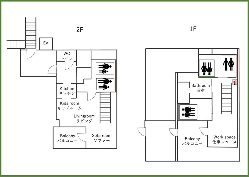 Majutuskoha Trh Sophia korruse plaan