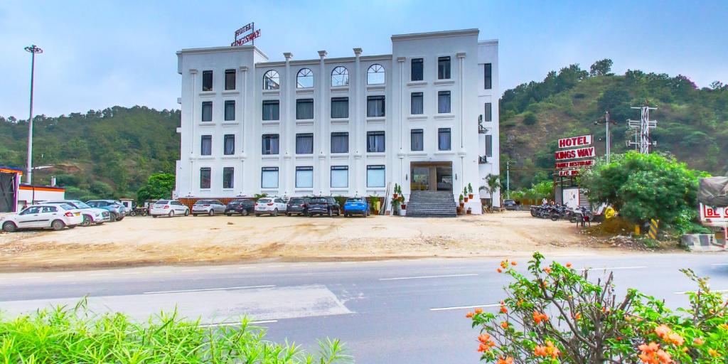 El edificio en el que está el hotel