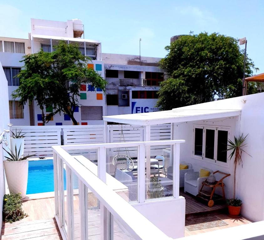 Μπαλκόνι ή βεράντα στο As Hortênsias