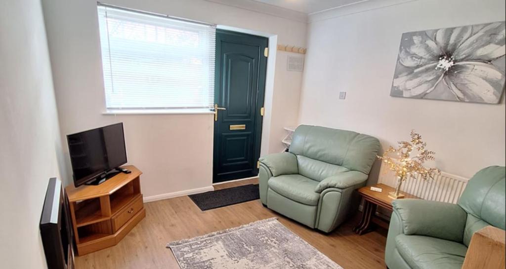 Posezení v ubytování Stunning Home in Quiet Staffordshire Countryside