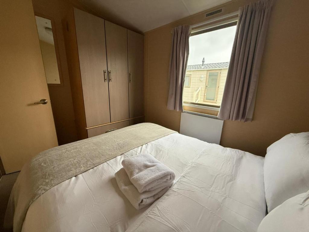 Postel nebo postele na pokoji v ubytování The Willerby Salsa