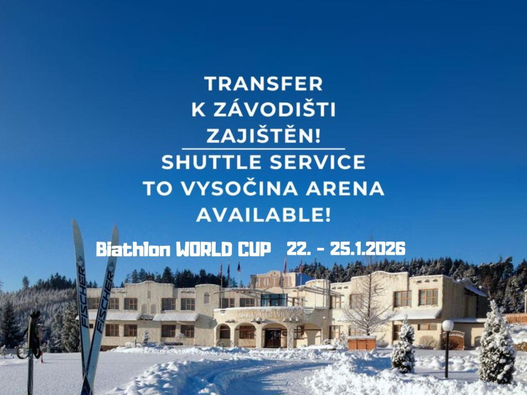 Hotelový resort Šikland v zimě