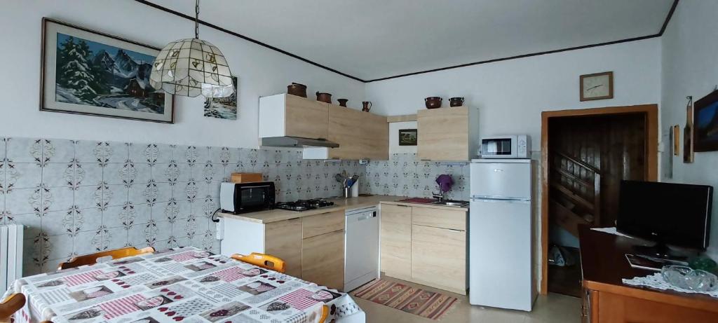 Køkken eller tekøkken på Casa Carmen a Vinigo