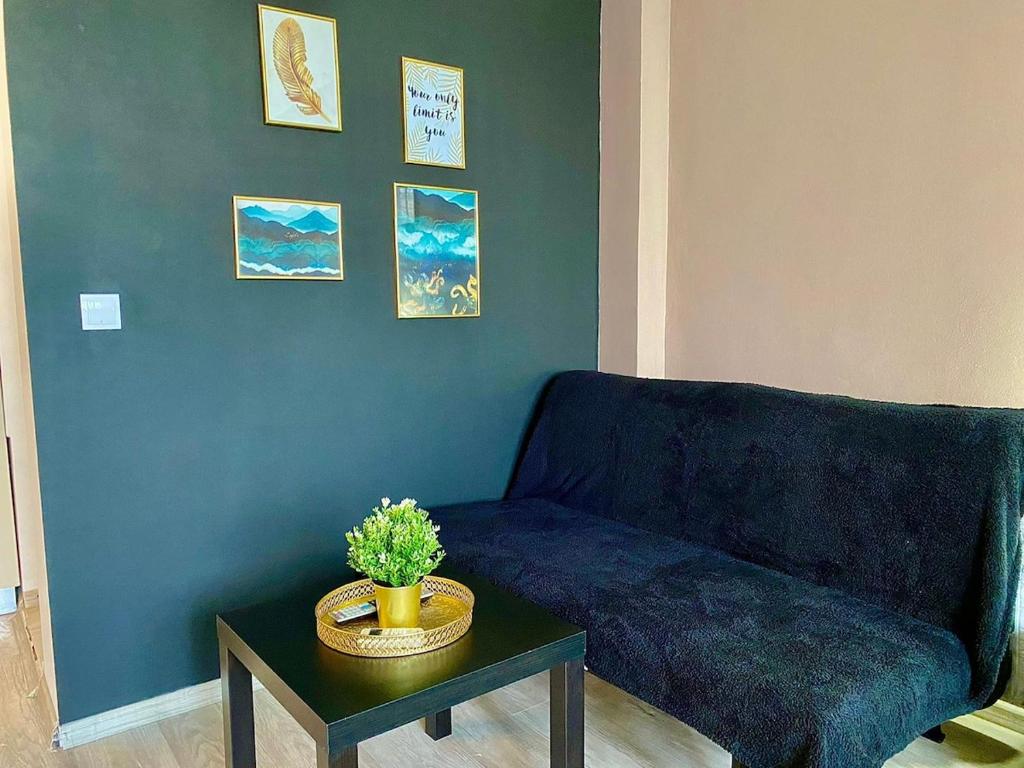 Posezení v ubytování Cozy Caramel Studio Ultracentral Old Town