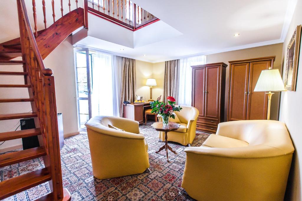 Posezení v ubytování Spa Hotel Panorama