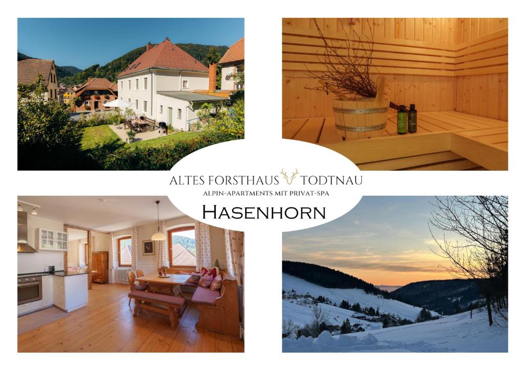 Fotografie z fotogalerie ubytování Altes Forsthaus - Fewo "Hasenhorn", mit privater Sauna, Todtnau- Feldberg v destinaci Todtnau