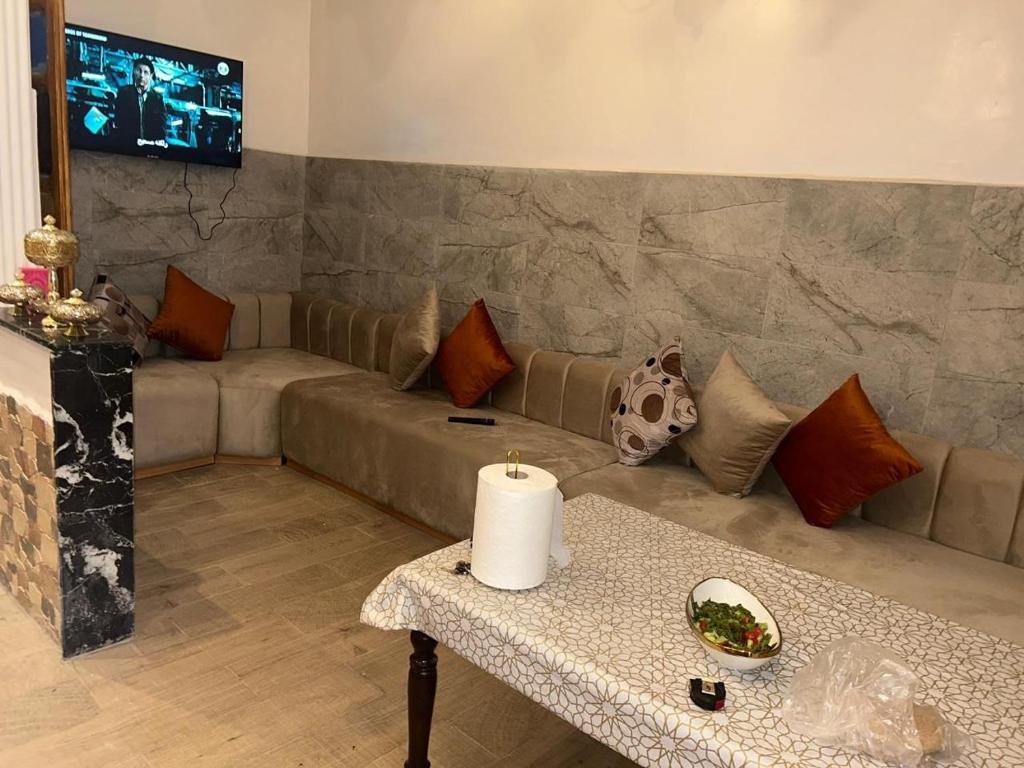 Istumisnurk majutusasutuses Chambre Ez