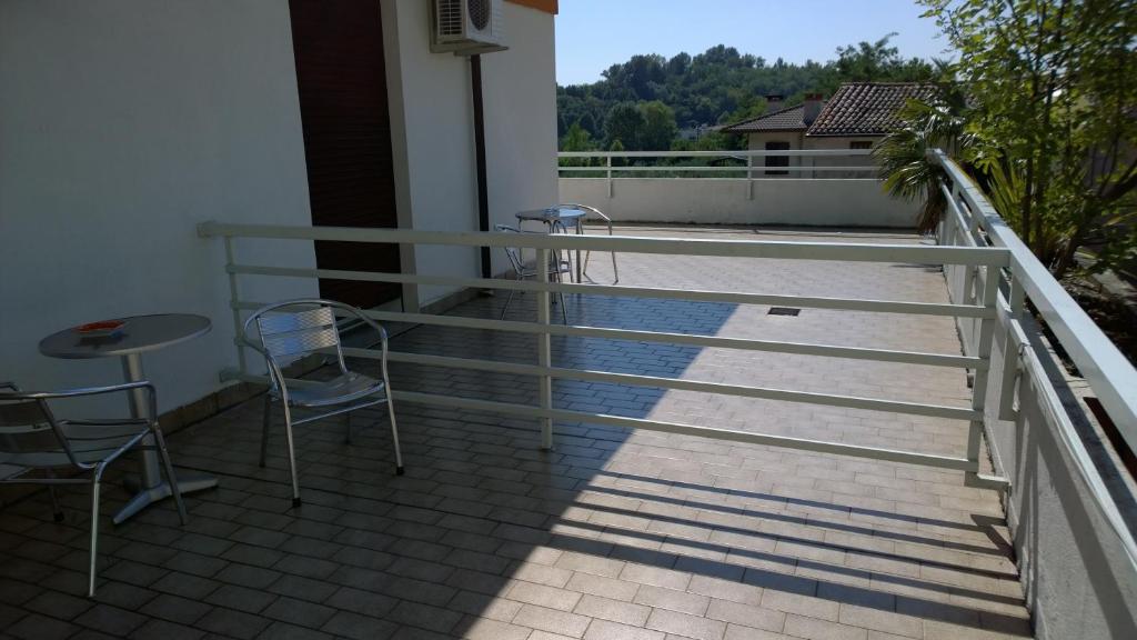 Balkón nebo terasa v ubytování Hotel Cubamia