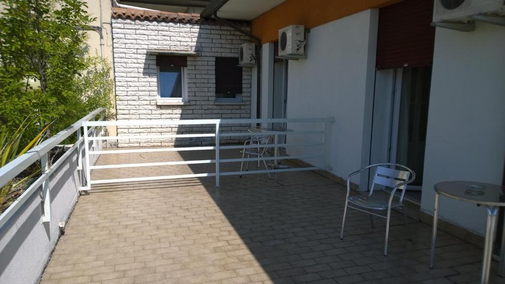 Balkón nebo terasa v ubytování Hotel Cubamia