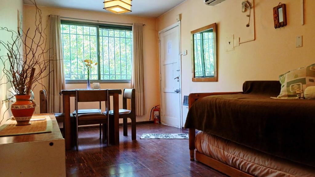 Giường trong phòng chung tại Horacio Mendoza City Apartment