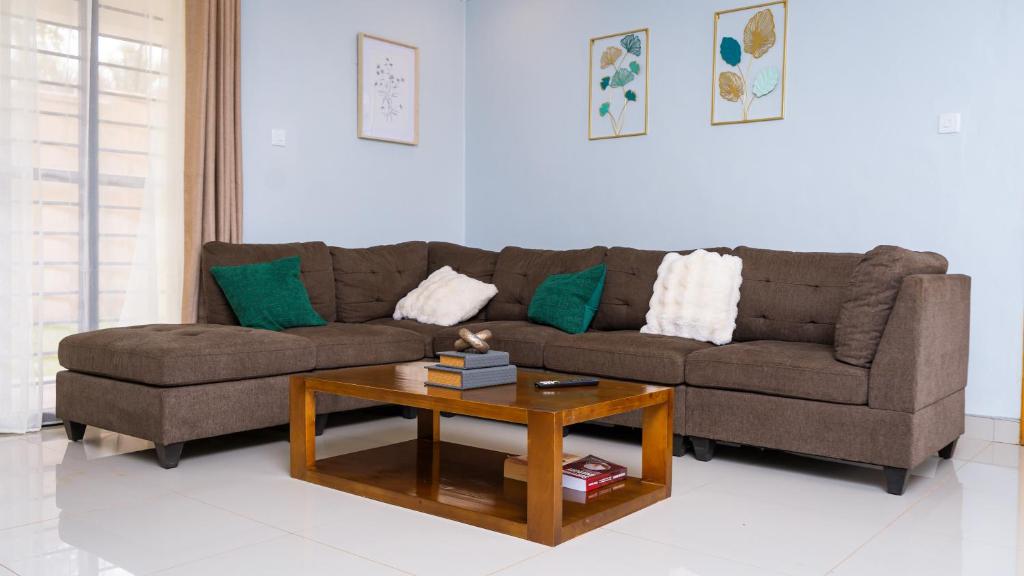 Un lugar para sentarse en Tical Apartments