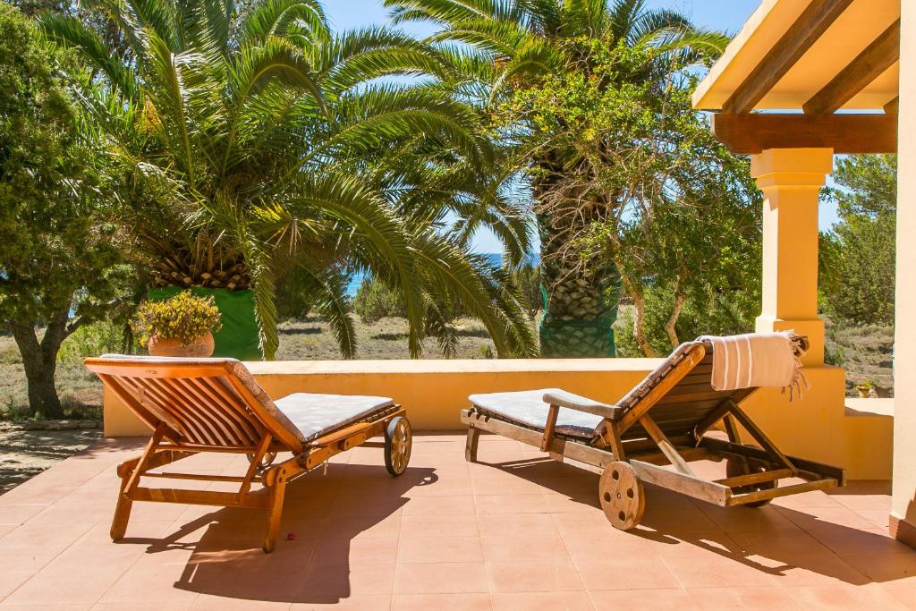 Un jardín fuera de Sa Rondalla - Formentera