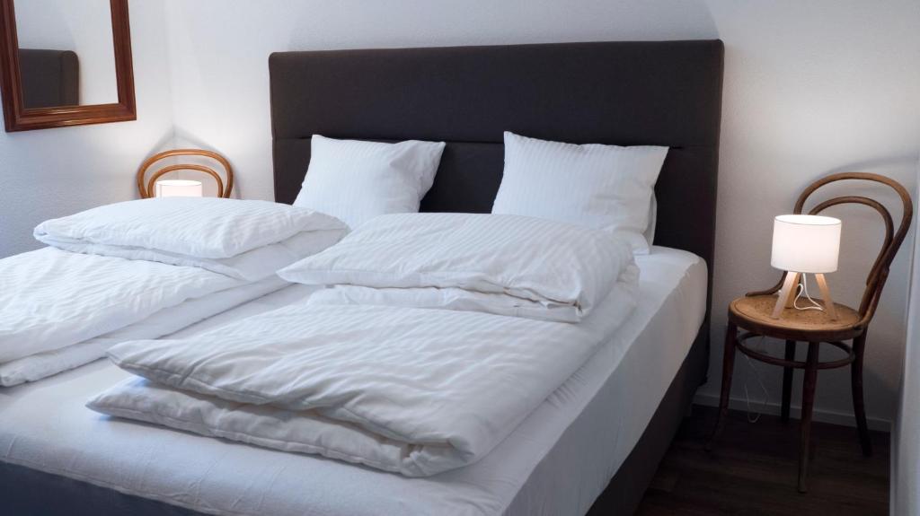 Postel nebo postele na pokoji v ubytování Appartement cosy 1 chambre