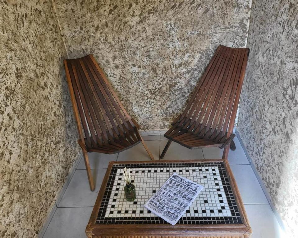 Un lugar para sentarse en Apto com tudo oq vc precisa para se sentir em casa!