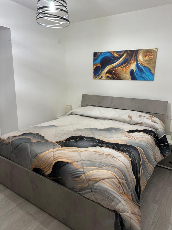 Ένα ή περισσότερα κρεβάτια σε δωμάτιο στο Residenza Aurora