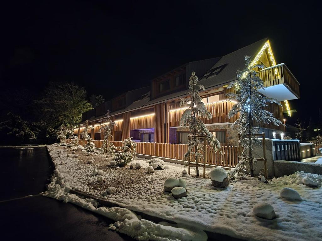 Budova, kde se apartmán nachází