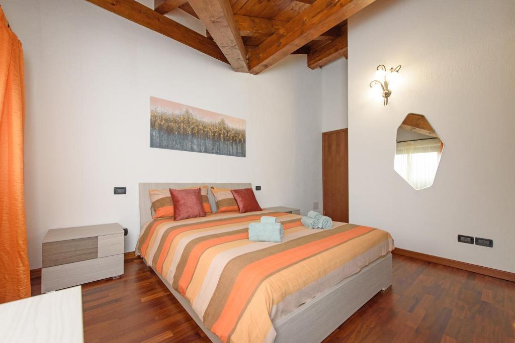 Postel nebo postele na pokoji v ubytování "Couchers De Lune" - Relax and 360 Mountain View