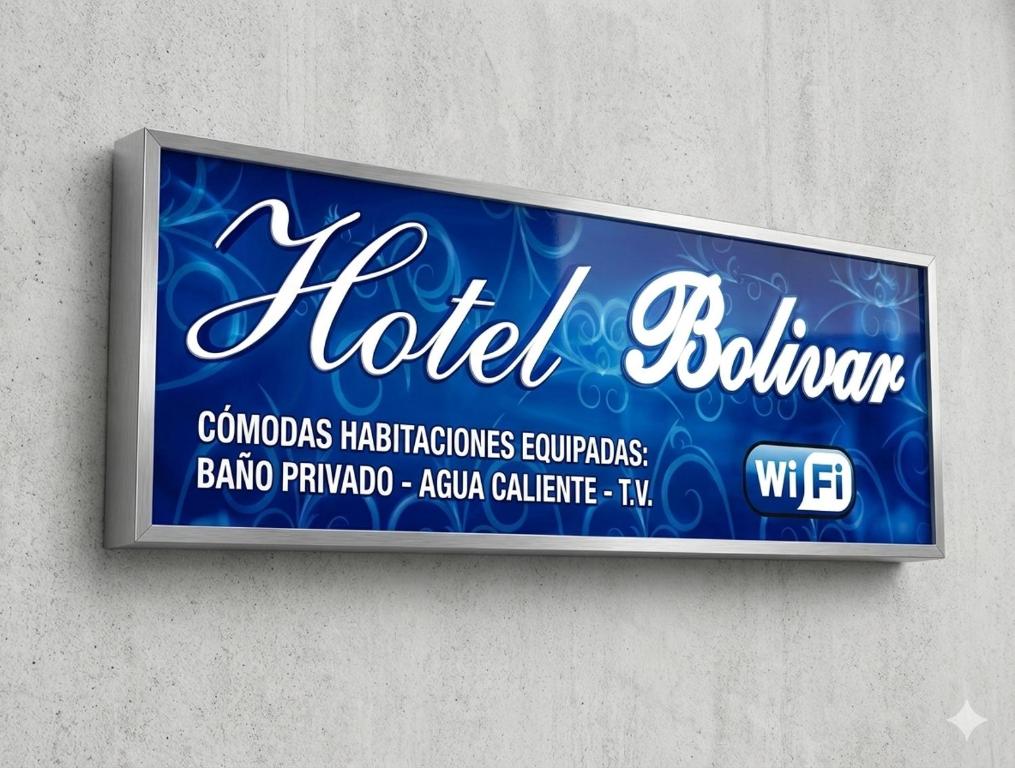 Certifikát, hodnocení, plakát nebo jiný dokument vystavený v ubytování Hotel Bolivar
