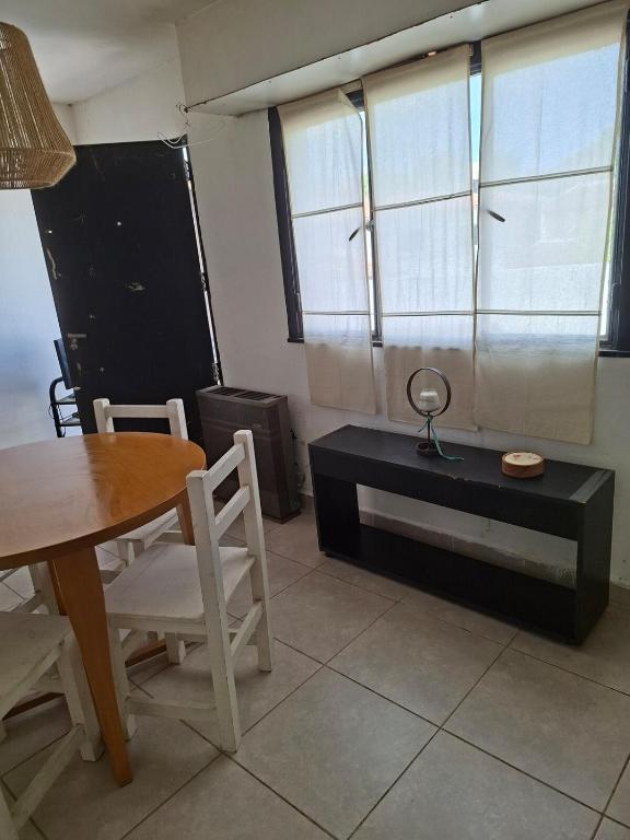 Χώρος καθιστικού στο departamente en primer piso para 2 personas