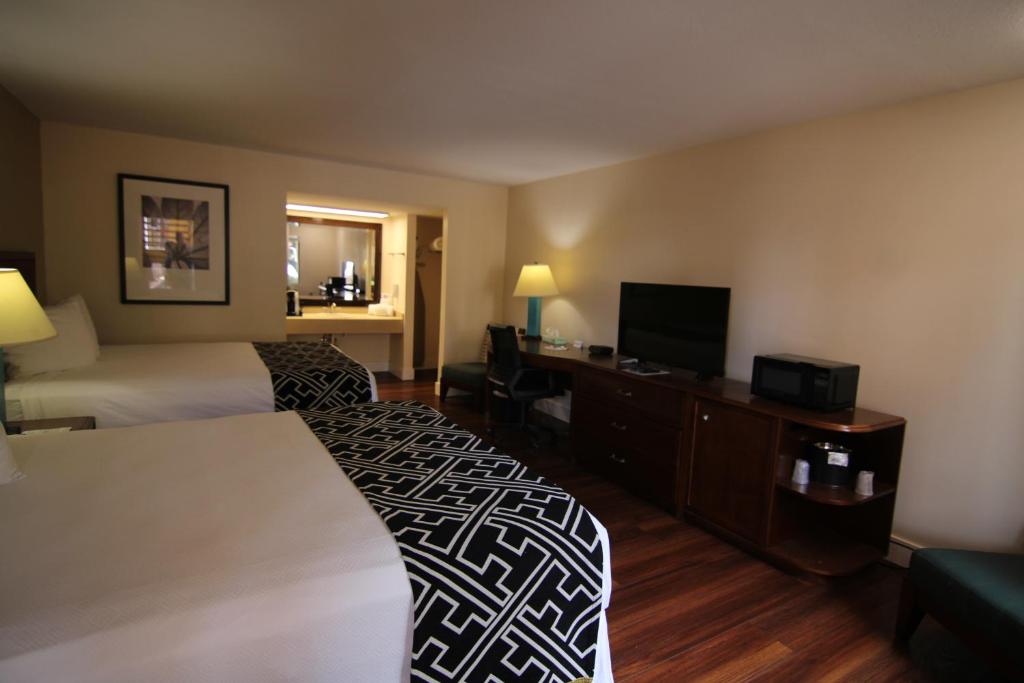 Central Motel - Inverness - Queen Kamer Met 2 Queensize Bedden