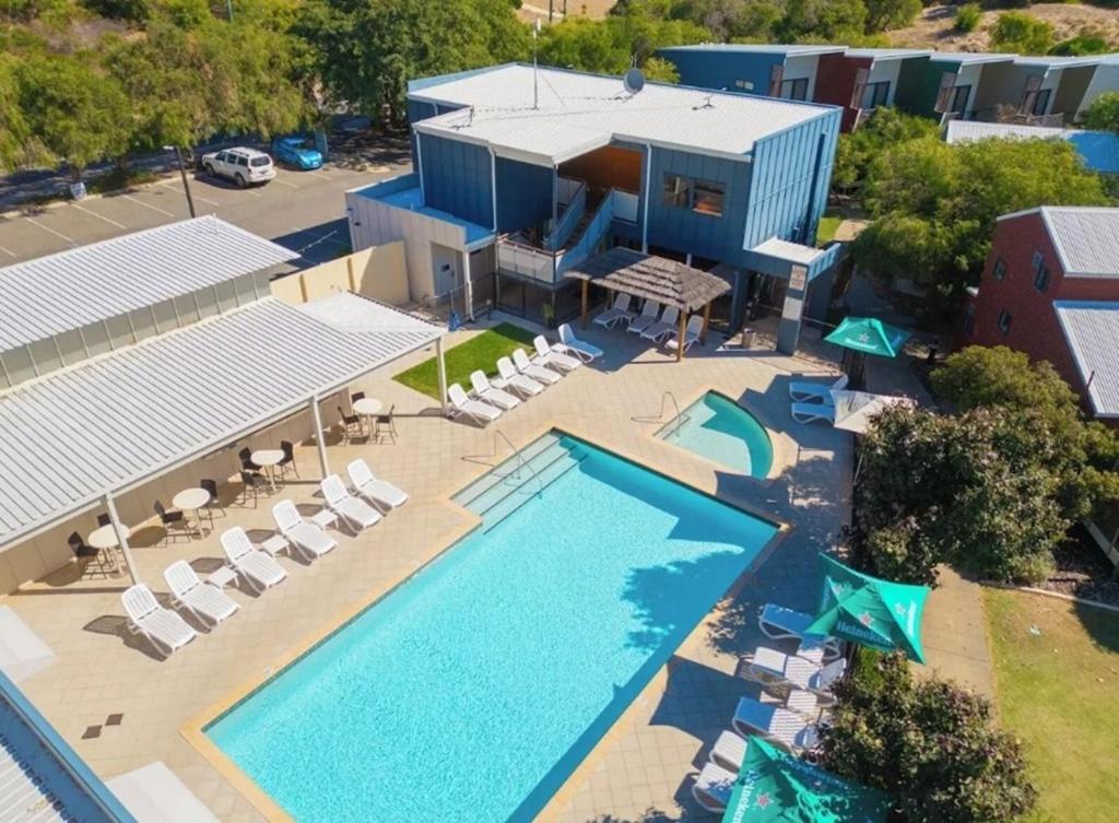 Bazén v ubytování Serentiy & Sea at Footprints Resort nebo v jeho okolí