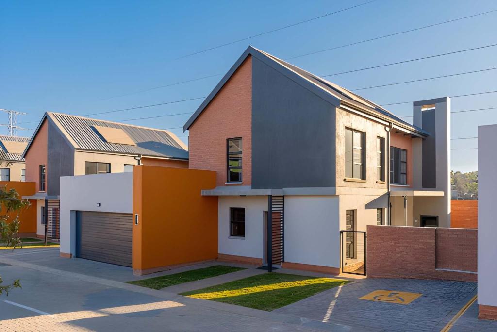 Bygningen som feriehuset ligger i