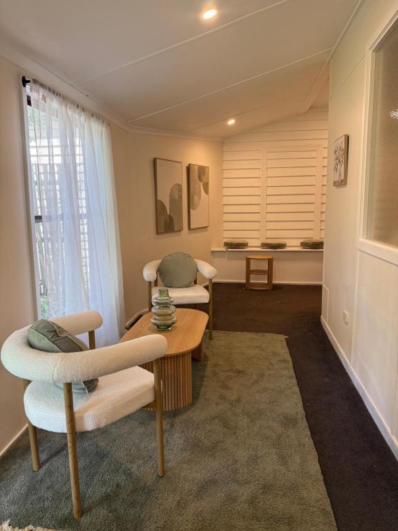 Χώρος καθιστικού στο Yarck Hotel Country Stay