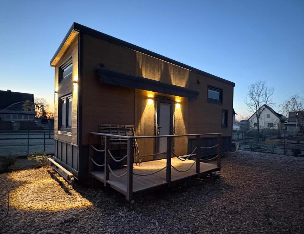 Hoone, kus puhkemaja asub