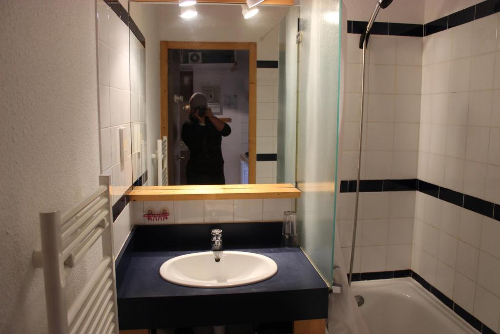 Koupelna v ubytování Eskival Appartements VTI
