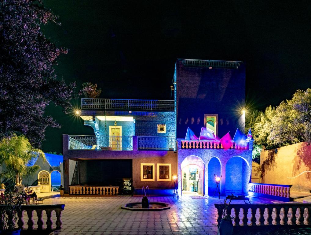 Bygningen som villaen ligger i