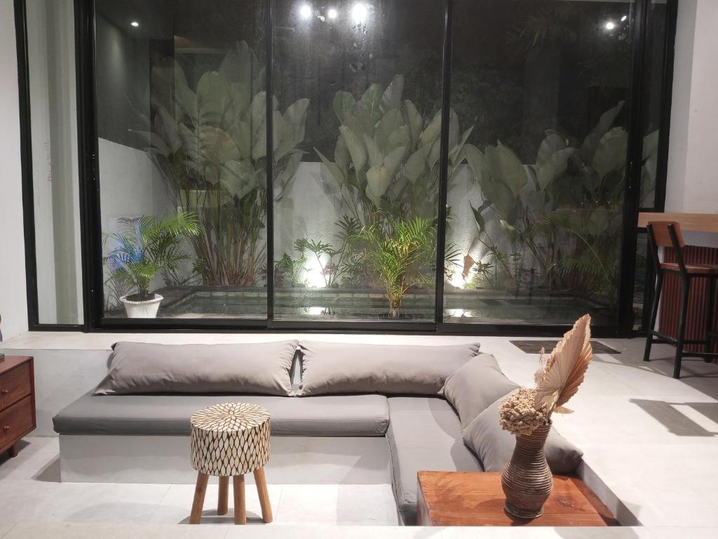 Χώρος καθιστικού στο Private Villa In Sanur Harbour