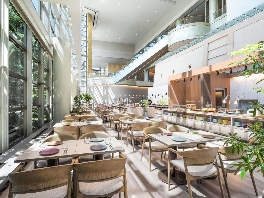 Χώρος καθιστικού στο Grand Mercure Sapporo Odori Park